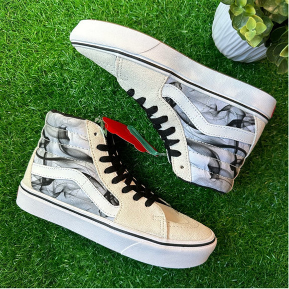 Vans Comfycush Sk8 Hi After Dark White / Black - Picture 4 of 8